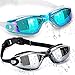 HOOLRO Swim Goggles, Pack of 2, Swimming Goggles,Swim Goggles for Adult Men Women Youth Kids Child, Anti Fog UV Protection Lenses