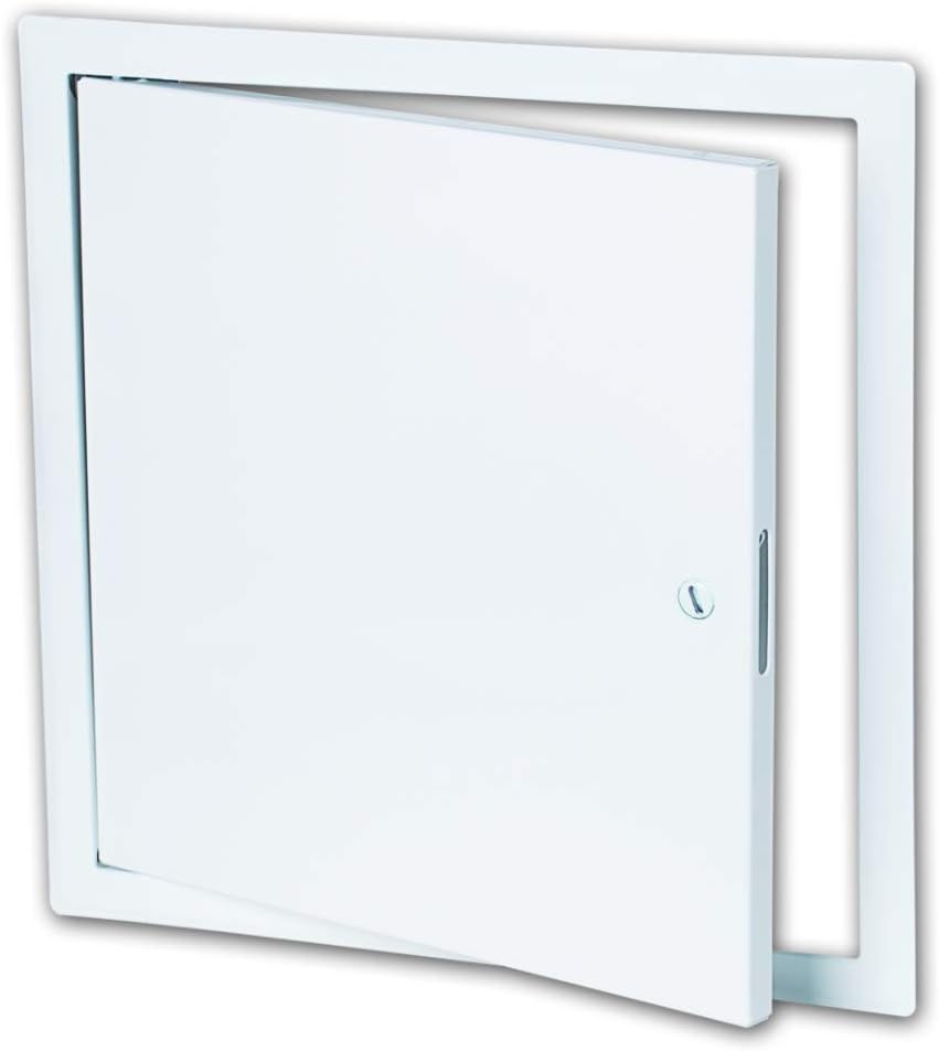 16 X 16 Metal B1-Series Access Door with a Flush Screwdriver Operated cam Latch Closure for Walls and Ceilings