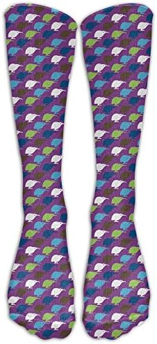 ETsocK Unisex New Zealand Kiwi Bird Fashion Calf Tube Stocking Athletic Sock Long Sock One Size