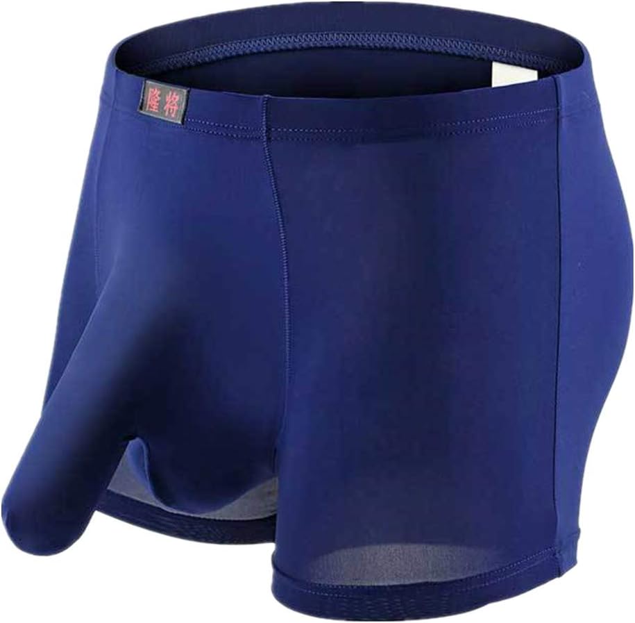 AILNT 2019 Men 's Underwear Sexy Temptation Separation Ice Silk Translucent JJ Sets