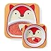 Skip Hop Baby Plate and Bowl Set, Melamine, Fox