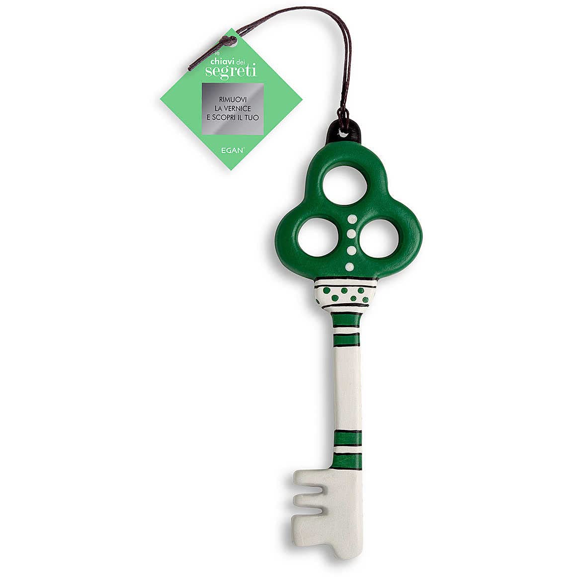 Egan Key Ceramic One size Bianco E Verde