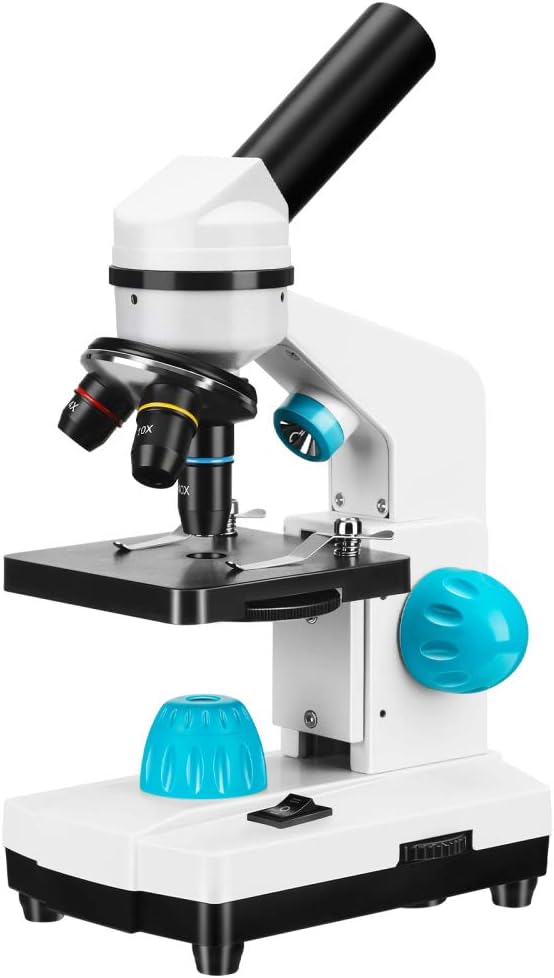Microscopio TOPQSC 40X 2000X Microscopio Biol gico Con Juego De 