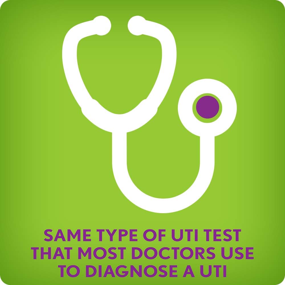 AZO Urinary Tract Infection (UTI) Test Strips, Accurate Results in 2 Minutes, Clinically Tested, Easy to Read Results, Clean Grip Handle, #1 Most Trusted Brand, 3 Count: Health & Personal Care
