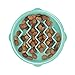 Outward Hound Small Fun Feeder Slow Bowl, Puzzle for Fast Eaters, Puppies, Cats & Small Dogs, Wet or Dry Food, Helps Prevent Bloat & Aid Digestion, 3/4 Cup Capacity, Non-Slip, Made Without BPA, Mint