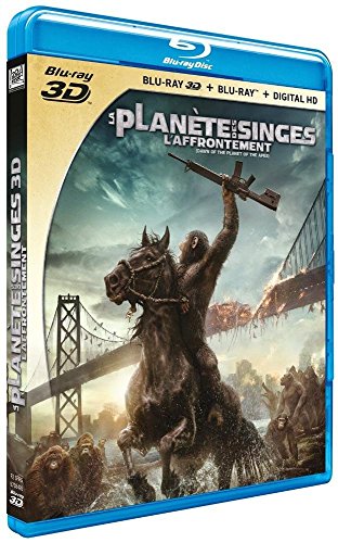 La Planète des Singes : L'Affrontement - Combo Blu-ray3D + Blu-ray2D