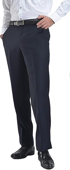 Amazon Marutomi ウール100 Super110 S ノータックスラックス メンズ ストレート ビジネス パンツ オールシーズン 秋冬 春夏 Pab58 ロングパンツ 通販