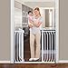 Summer Infant Multi-Use Extra Tall Walk-Thru Baby Gate, Metal, White Finish – 36” Tall, Fits Openings up to 29” to 48” Wide, Baby and Pet Gate for Doorways and Stairways