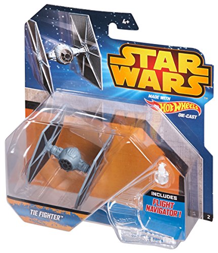 Hot Wheels Star Wars Starship Blue TIE Fighter Vehicle