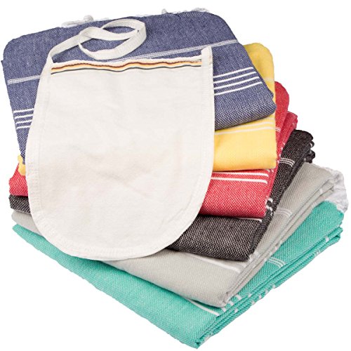 Turkish Towel Set of 6 Beach Towels Oversized Clearance Fast drying
