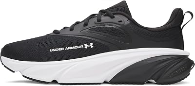 Scarpe da corsa Charged+ Rogue 6 da uomo, (001) Nero/Nero/Bianco, 8.5