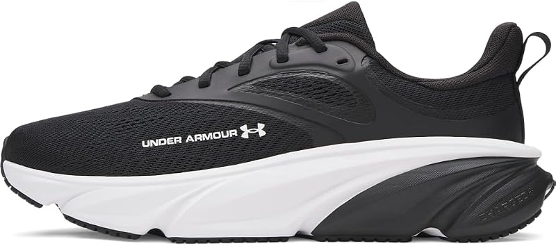 Scarpe da corsa Charged+ Rogue 6 da uomo, (001) Nero/Nero/Bianco, 8.5