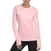 DAYOUNG Womens UPF 50+ UV Sun Protection Running Hiking Outdoors Performance Long Sleeve Hoody T-Shirt