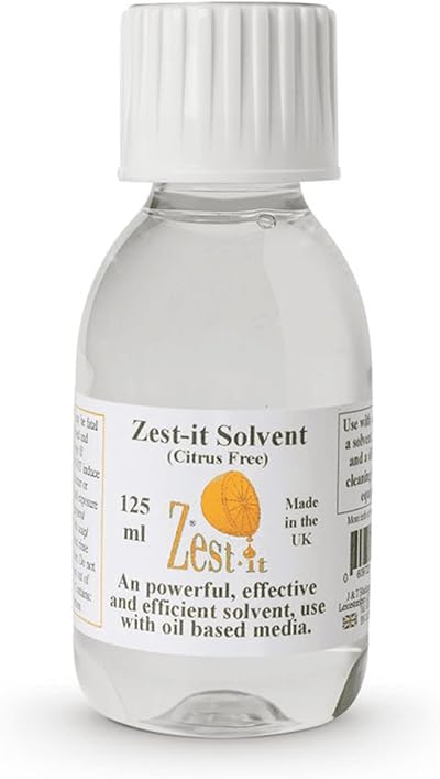 Zest-It Solvent 125 ml TZAS125 - Ideal for Paint Thinning & Cleaning