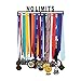 FitGoalz Custom Medal Holder Running Medal Hanger Display - Race Medal Display Rack Award Wall Display for Marathon Runner Wrestling Girls Gymnastics Ribbon Sport Metal Holder for Awards Display - NL