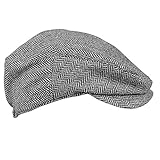 juDanzy Baby & Toddler Plaid Cabbie Hats (1-4 Years, Gray Tweed)