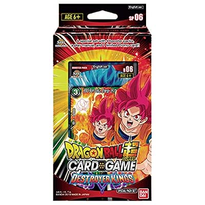 dragon ball super destroyer kings booster box DBS-B06 (2019) players build galactic empires by selecting Dragon Ball Super Series 6