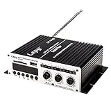 Lepy LP-V9S Hi-Fi stereo power digital amplifier with USB SD DVD CD FM MP3
