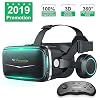 Pansonite Vr Headset with Remote Controller[New Version], 3D Glasses Virtual Reality Headset for VR Games & 3D Movies…
