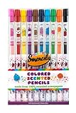 Scentco Colored Smencil 10-Packs of Scented Coloring Pencils