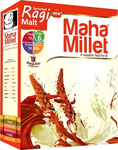 MahaÂ MilletÂ Ragi MaltÂ With Iron & Calcium - strengthen bones & increases hemoglobin more nutritious