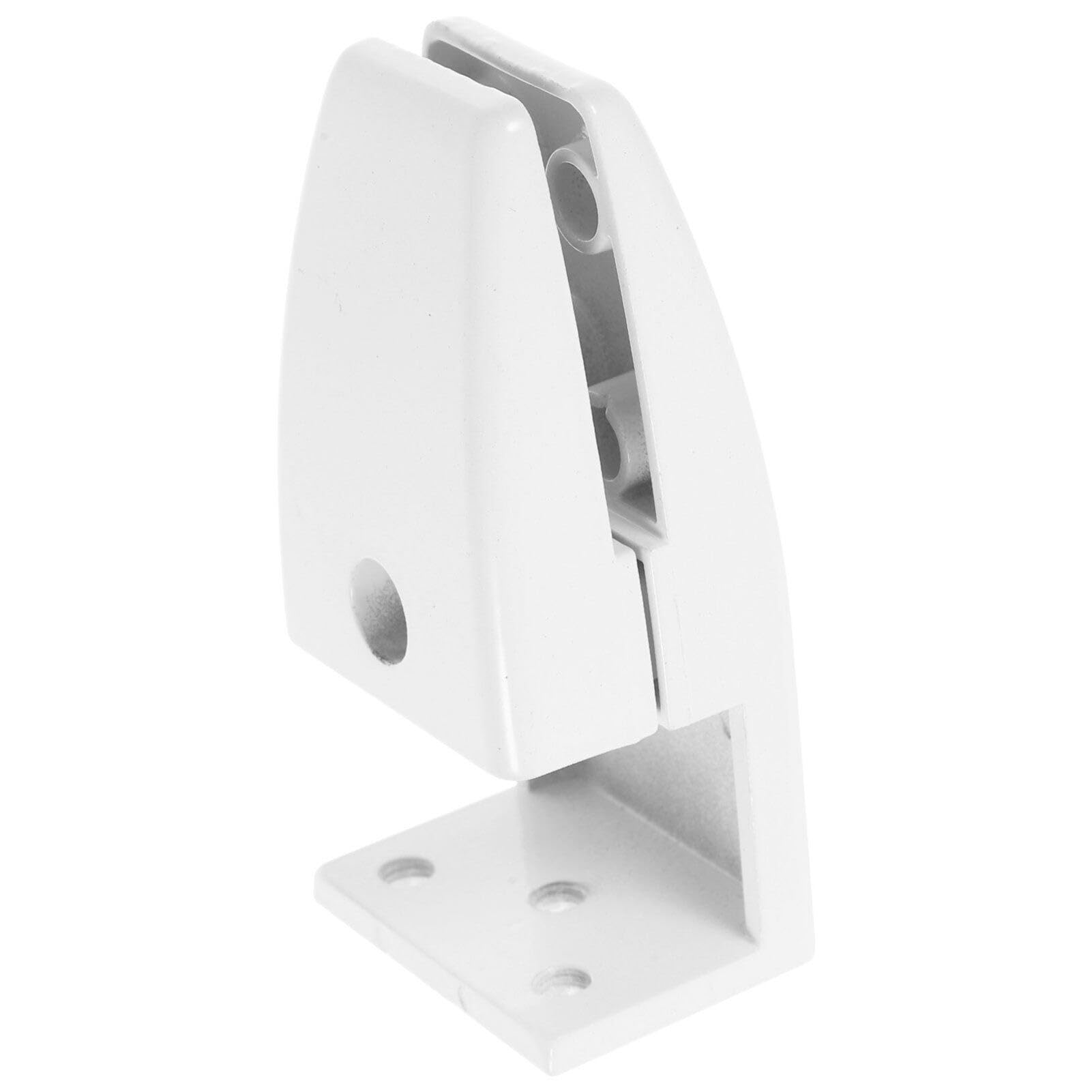 SEWACC Desk Divider Clamp Screen Partition Clip Glass Desk Divider Clamps Privacy Panel Clip Support Shield Office Aluminum Alloy Partition top