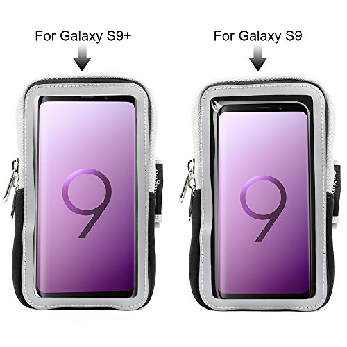 Galaxy S9 Plus Armband, iMangoo Universal Phone Pouch Samsung