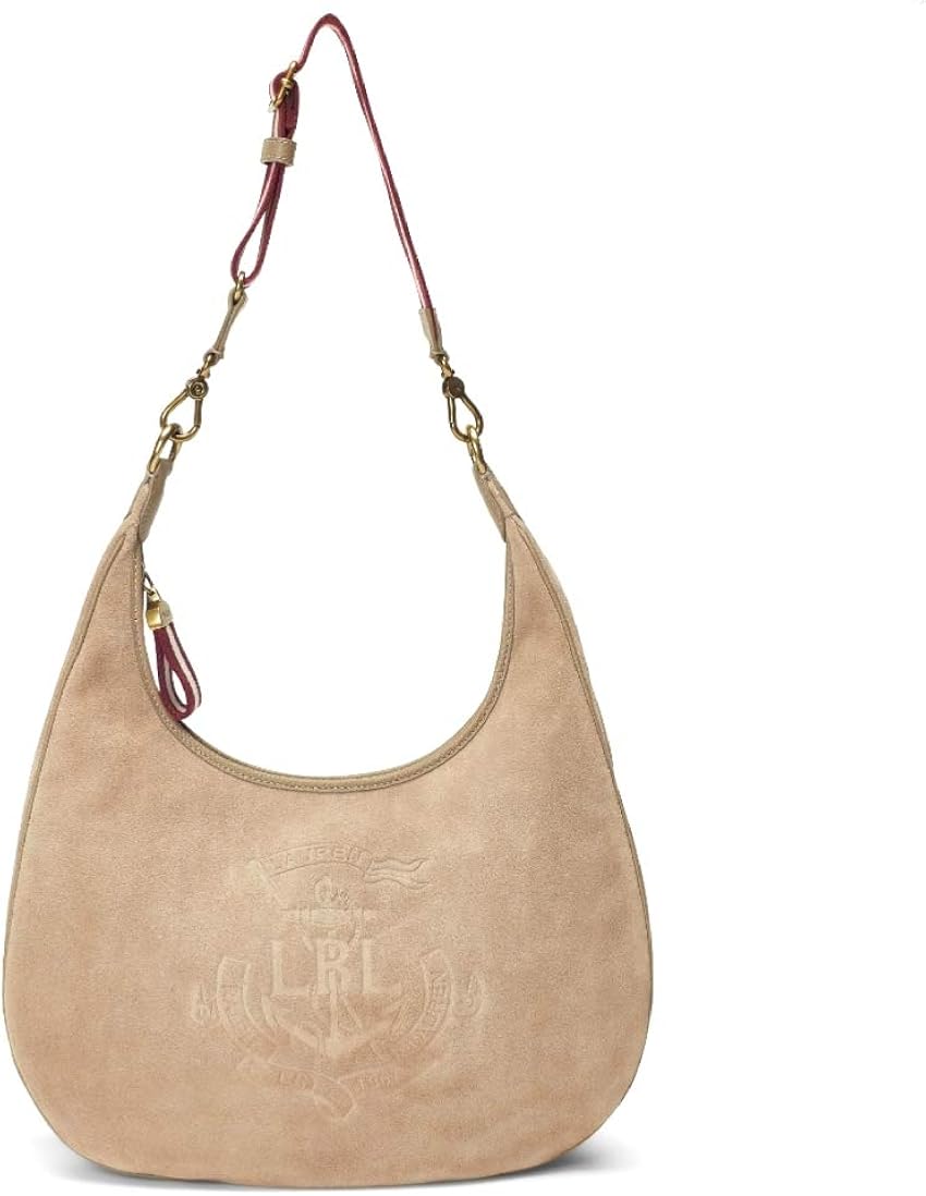 ralph lauren suede bag