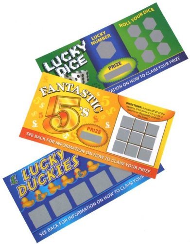 Henbrandt 12 Joke Lotto Tickets - Lottery Tickets
