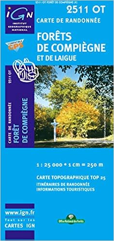 Amazon Fr Forets De Compiegne Et De Laigue Gps Ign 2511ot Ign Livres