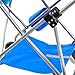 Seina All-Terrain Beach Cart Wheeler with Big Wheels for Sand | All Terrain Cart, Wide Wheels, Cart for Beach, Beach Caddy, Beach Trolley, Large, Para la Playa, Sand Cart, Collapsable, Compact, | Blue