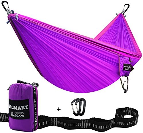 Hanging Hammock for Camping SEGMART Double Outdoor Hammock