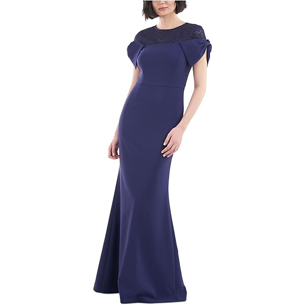 Amazon.com: JS Collections Womens Lace Blouson Dress, Blue, 4 : Clothing,  Shoes & Jewelry