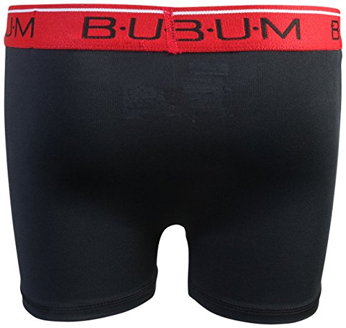 B.U.M. Equipment Boys\' Performance Active Compression Underwear Boxer Briefs (6 Pack), Red/Black/Grey, Large/12-14' - Thumbnail 5
