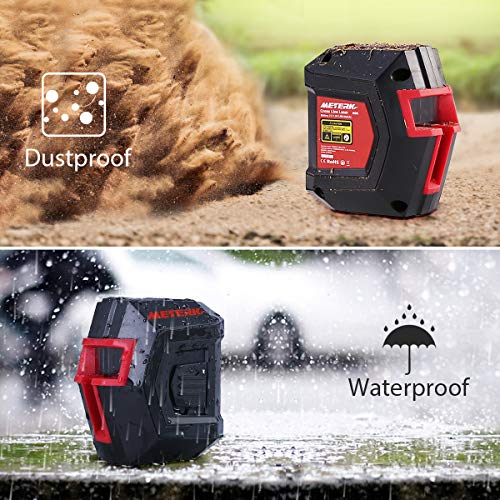 image for Laser Level Self Leveling, Meterk Switchable 3 Mode Horizontal, Vertic