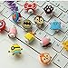 JiaHui Cartoon Cable Saver Protector(18 Pack) for Apple Laptop MacBook Charge Cable Saver and Fixer Charge Cable Saver, 18 Assoted Style