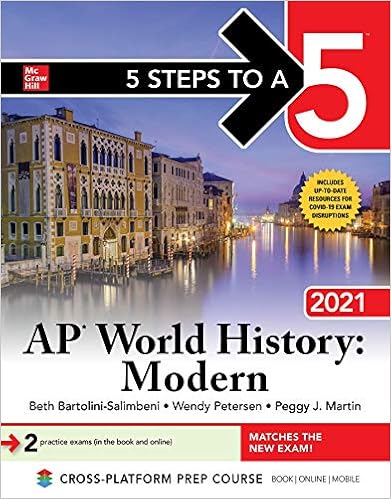 Amazon Com 5 Steps To A 5 Ap World History Modern 2021 9781260467239 Martin Peggy Bartolini Salimbeni Beth Petersen Wendy Books