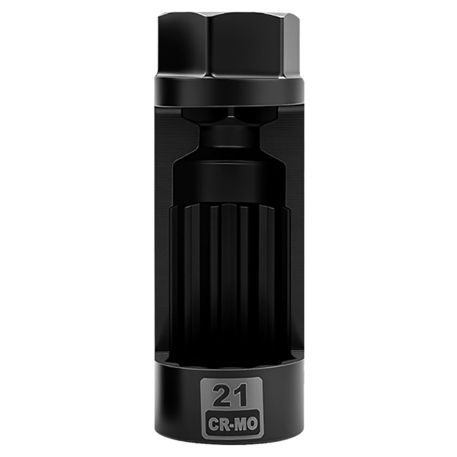 ZKTOOL Suspension Strut Nut Socket Tool (21mm/12PT) VM #:3353, 1/2" DR. x 21mm, 12PT — image 1