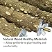 MwaBaiTx Natural Parrot Perch Set, Bird Chewing Toys Bird Perch Bird Stand Bird Cage Accessories (Type 3)thumb 1