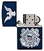 Zippo United States Coast Guard Logo Pocket Lighter, Navy Matte
