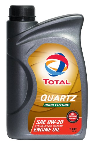 Total 185645-12pk quartz 9000 future 0w-20 engine oil -…