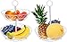 Sorbus® 2-Tier Countertop Fruit Basket Holder & Decorative Bowl Stand—Perfect for Fruit, Vegetables, Snacks, Household Items, and Much More (White)
