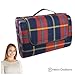 Pratico Outdoors Large Picnic and Outdoor Blanket, 60 x 80 inch, Red
