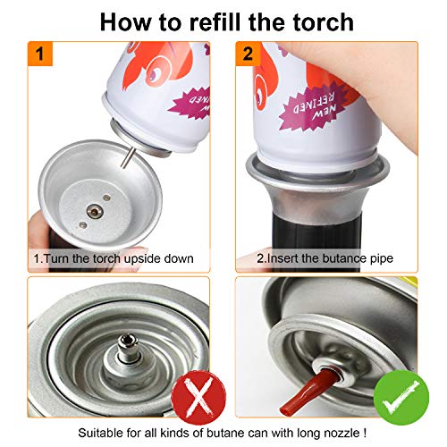 5 Sondiko+Culinary+Refillable+Adjustable+Desserts