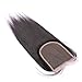 Beata Hair 5x5 Lace Closure Straight 100% Human Hair Closure with Baby Hair 16inch