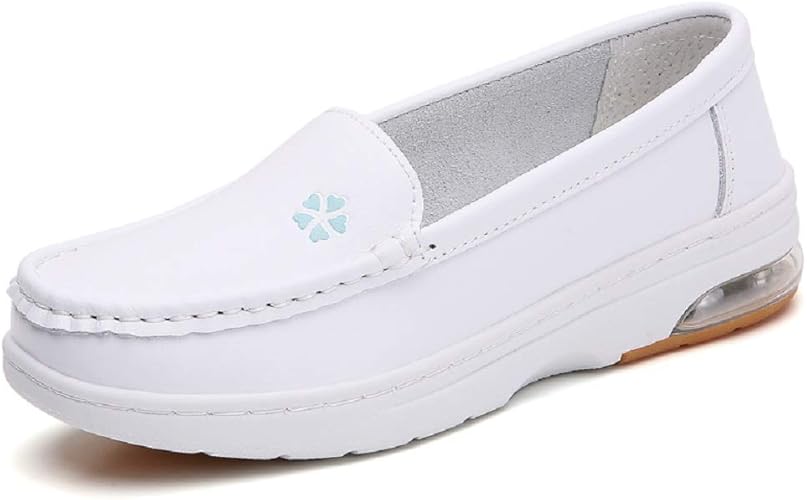 all white nurse shoes
