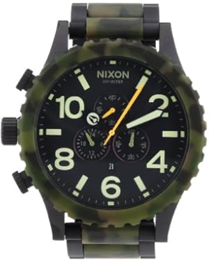 A083-1428 A0831428 Watch 51-30 CHRONO MATTE BLACK CAMO