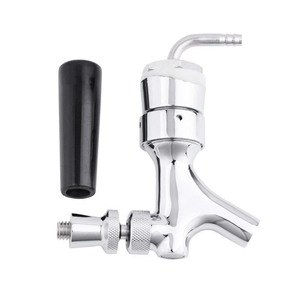 Beer Tap Faucet Draft Shank with Elbow 1-2/5''X3/16'' Brass Tube for Bars, Hotels, Restaurants, Home, Fastening Parts