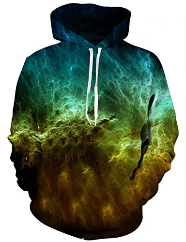 Hgvoetty Women Hoodies-Tops- Floral Printed Long Sleeve Pocket Drawstring Sweatshirt with Pocket Small