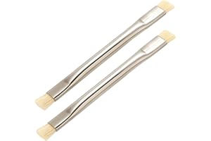 2 Pcs ESD Safe Anti Static Brush Set, Soft Conductive Brush for Precision Cleaning of Motherboard PCB and Electronics